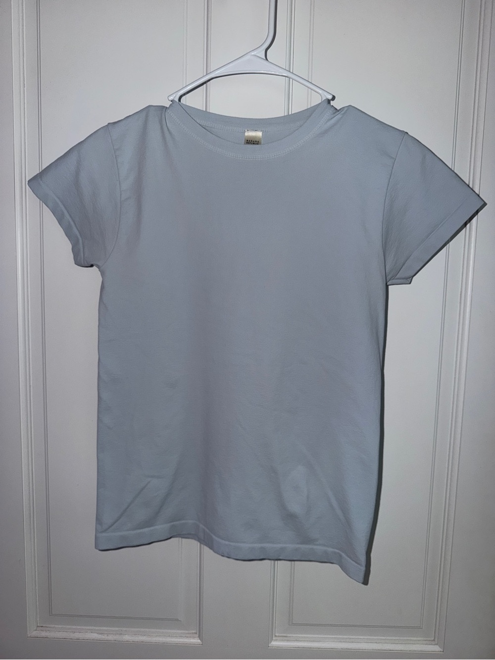 Banana Republic Stretch Tee - Light Blue
